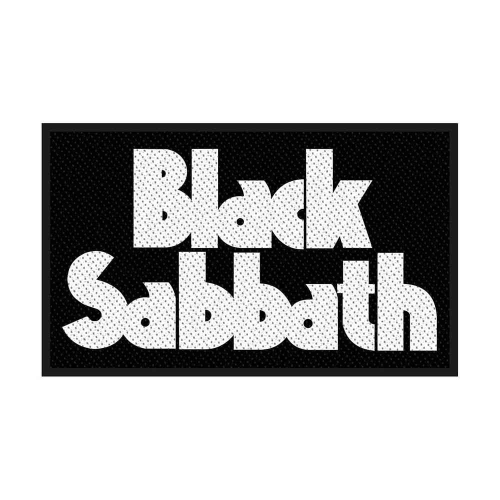 Black Sabbath - Logo Patch - Schwarz